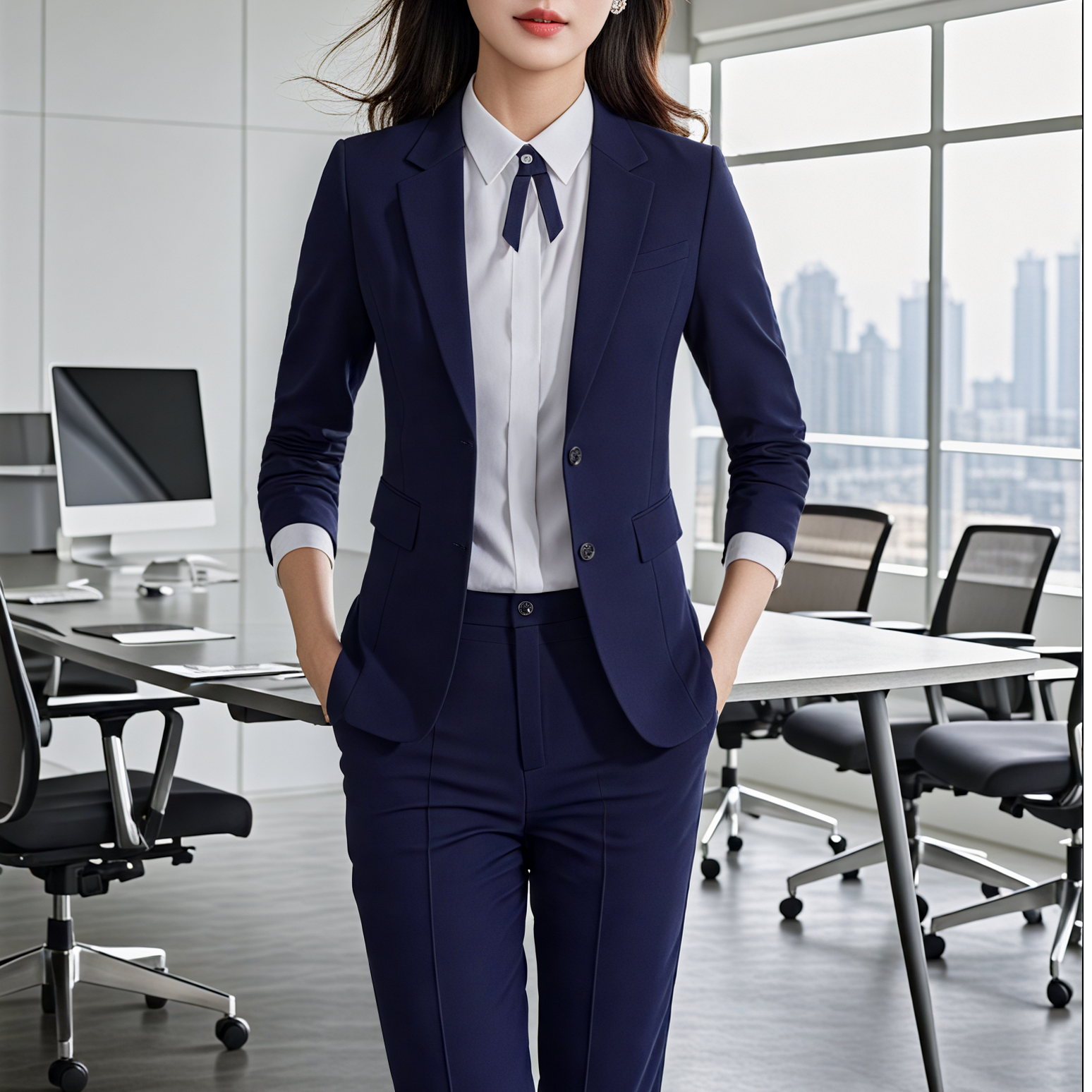 外套正装修身时尚上班职业女裤套装西裤长裤衬衫韩版女士168,女装/女士精品,职业女裤套装,淘宝优惠券,粉丝福利购,淘宝优惠卷