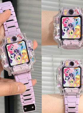 适用小天才Z11电话手表Z10Z9印花保护壳卡通防摔Z6pro保护套Q3表