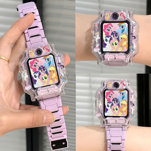 适用小天才Z11电话手表Z10Z9印花保护壳卡通防摔Z6pro保护套Q3表