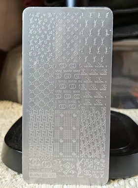 【油姐】SPV-408 印花钢板 美甲DIY彩绘模板 转印工具