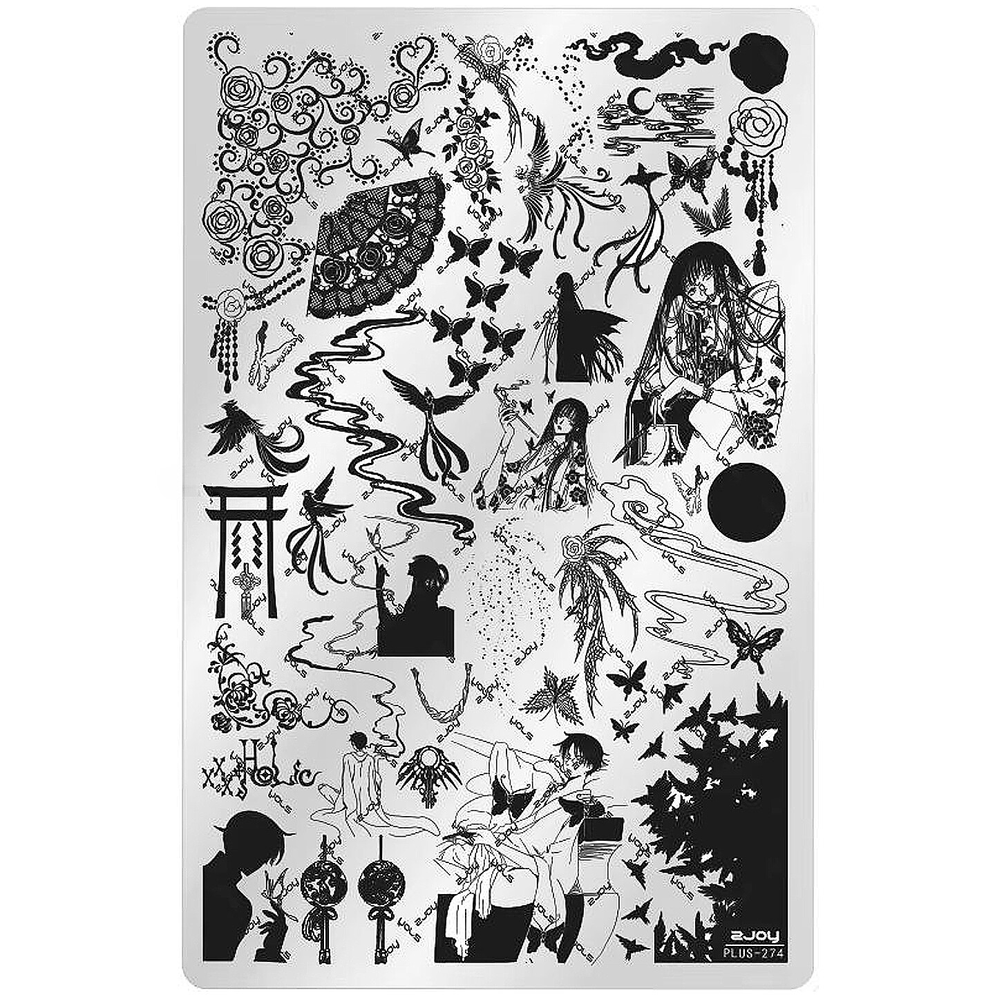 【油姐】ZJOYplus-274 印花转印钢板 美甲DIY彩绘工具 xxxHOLiC