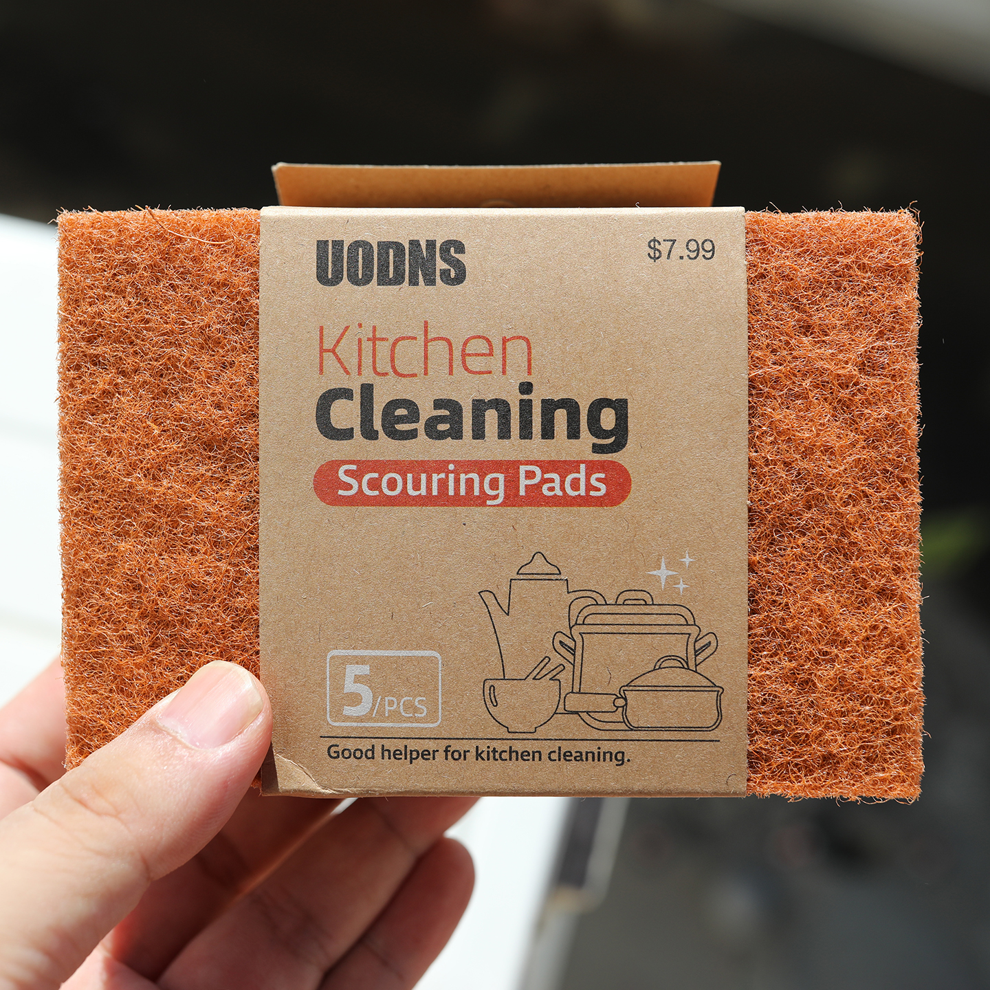 UODNS厨房清洁去污百洁布