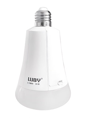 出口LUBY LED灯泡16W AC/DC双用6500K 1680LM E27内置4000MAH锂电