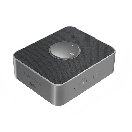 联想 thinkplus Pocket 便携会议全向麦音箱降噪USBC蓝牙音响通话