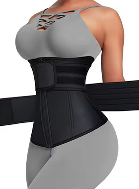 Women Sauna Sweat Abdomen Trimmer Belt Waist Trainer Slimmin