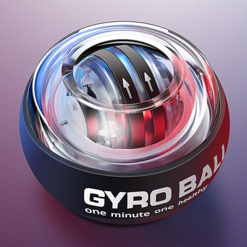 Gyro Ball Colorful LED Light Power Wrist Ball Hand Strengthe