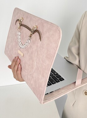 Portable Leather Laptop Sleeve Case Bag for Macbook Air 12 1