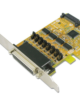 台湾三泰 SUNIX SER6456S 4串口RS-232 带电 PCI-E通信卡