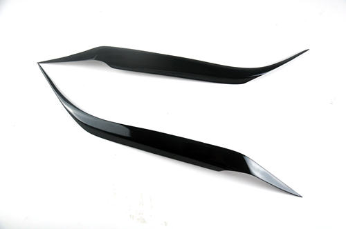 适用于马自达马3三厢改装树脂灯眉 眼眉 老M3大灯装饰贴件04-09款