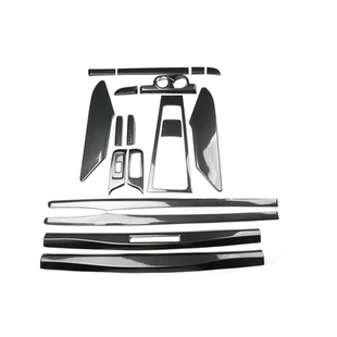 适用于右驾13-15款保时捷Boxster Cayman碳纤维桃木内饰贴981中控