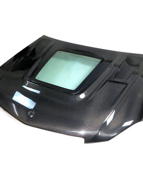 适用于奔驰新C级W205C63改装专用碳纤机盖C180L/C200LC300L机头盖