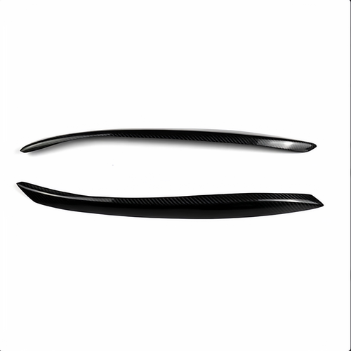 适用于06-14款奥迪TT改装专用碳纤维灯眉眼眉大灯装饰改装贴件