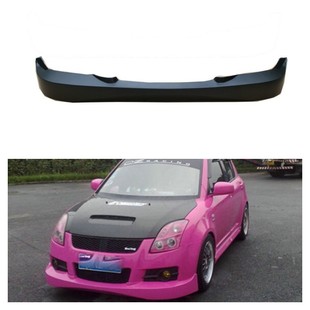 专用碳纤维前杠前唇前扰流前下巴 铃木雨燕GTI改装 适用于06 08款