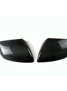 适用于兰博基尼LP600碳纤维改装后视镜壳罩黏贴式倒车镜贴件
