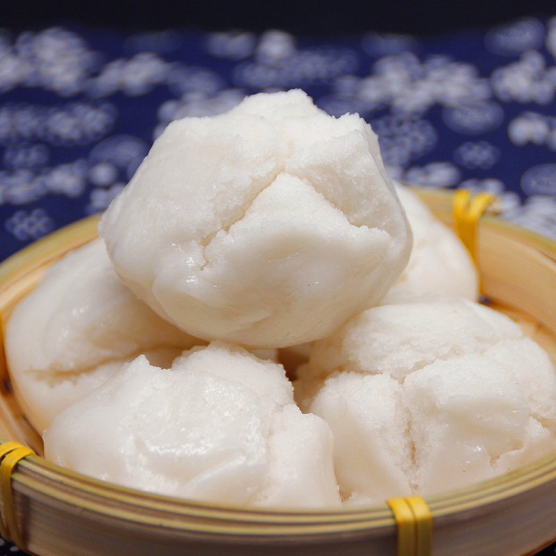 宁波特产象山米馒头发糕中国传统糕点酒酿米馒头开花点心米糕小吃