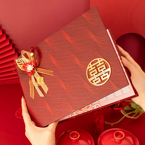 结婚礼金簿签到本婚礼礼单