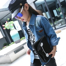 Chemise fille à manche longue en toile - Ref 2086200 Image 12