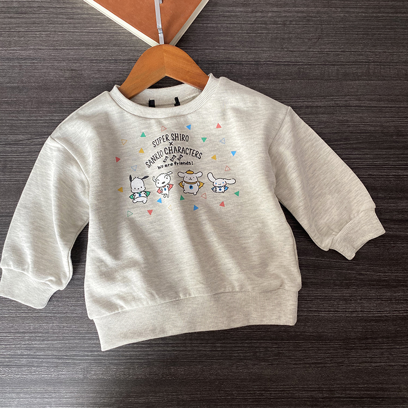 纯棉毛圈卫衣90-120品牌童装荧光