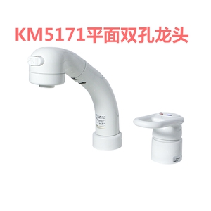 日本进口可抽拉斜面冷热水龙头