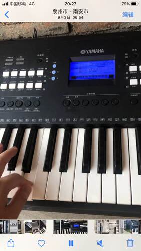 雅马哈KB281二手电子琴