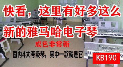 九层新雅马哈KB190电子琴幼师考级电子琴二手61键成人教学琴
