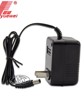 粤威9V通用推拉力计SHIMPO电源适配器稳压电源线9V200MA线变压器