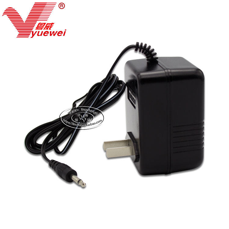 粤威9V通用检测设备配备8-9V300MA线性线圈稳压充电器火牛电源