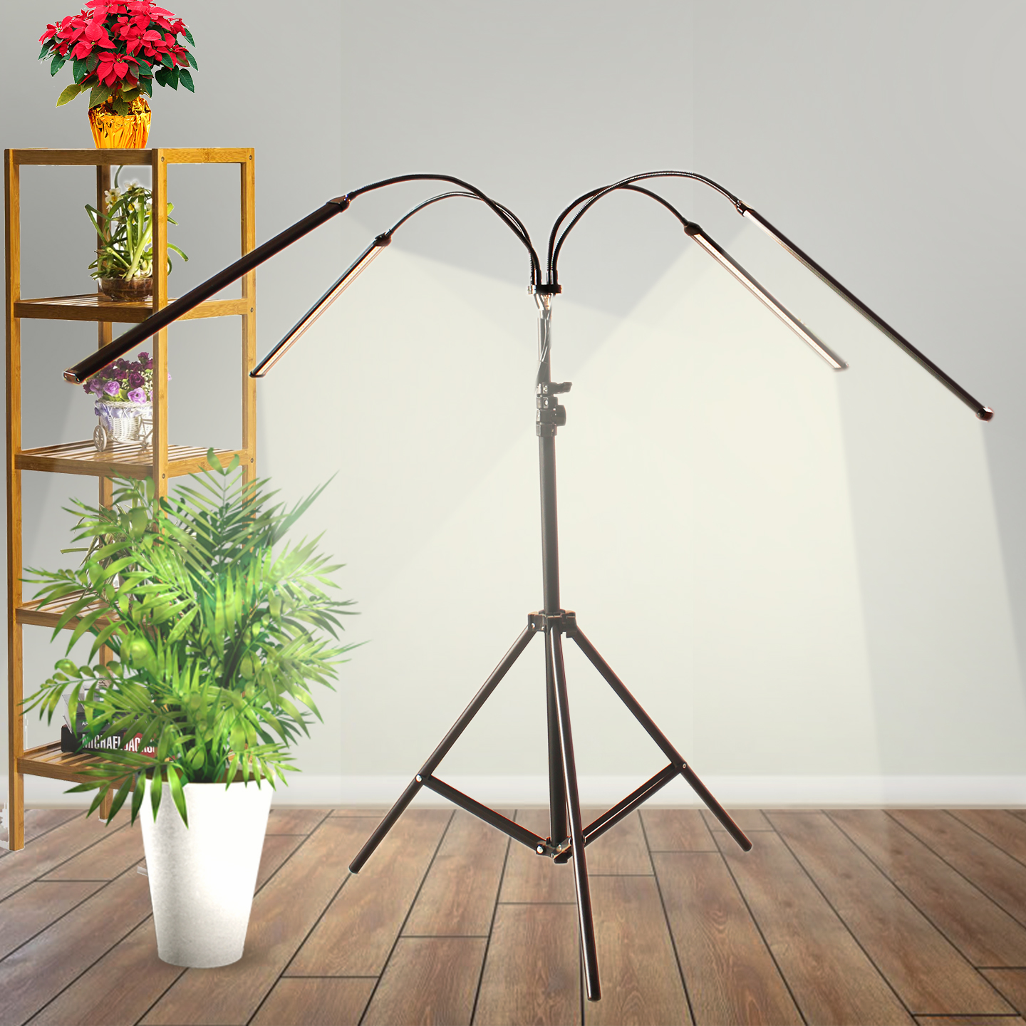 落地款三脚架植物生长灯室内