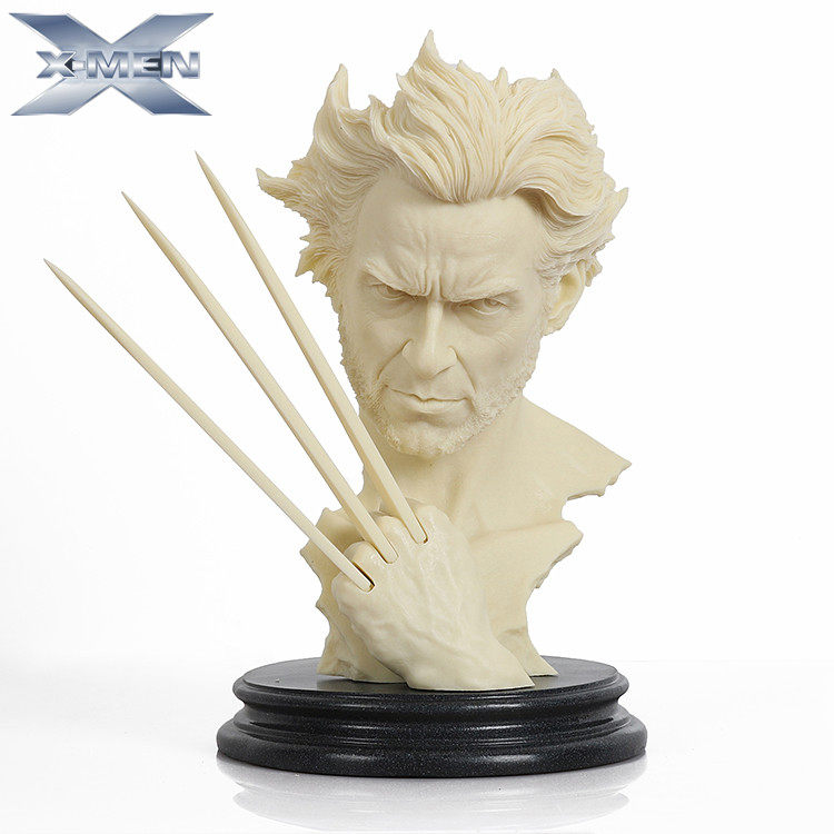 x-men x战警 金刚狼 休杰克曼 仿铜胸像 仿铜雕像 摆件 礼物 现货