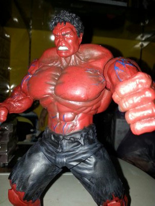 【GD漫玩社】漫威 MARVEL 红色 暴怒版 绿巨人 浩克 Hulk 可动 - 封面