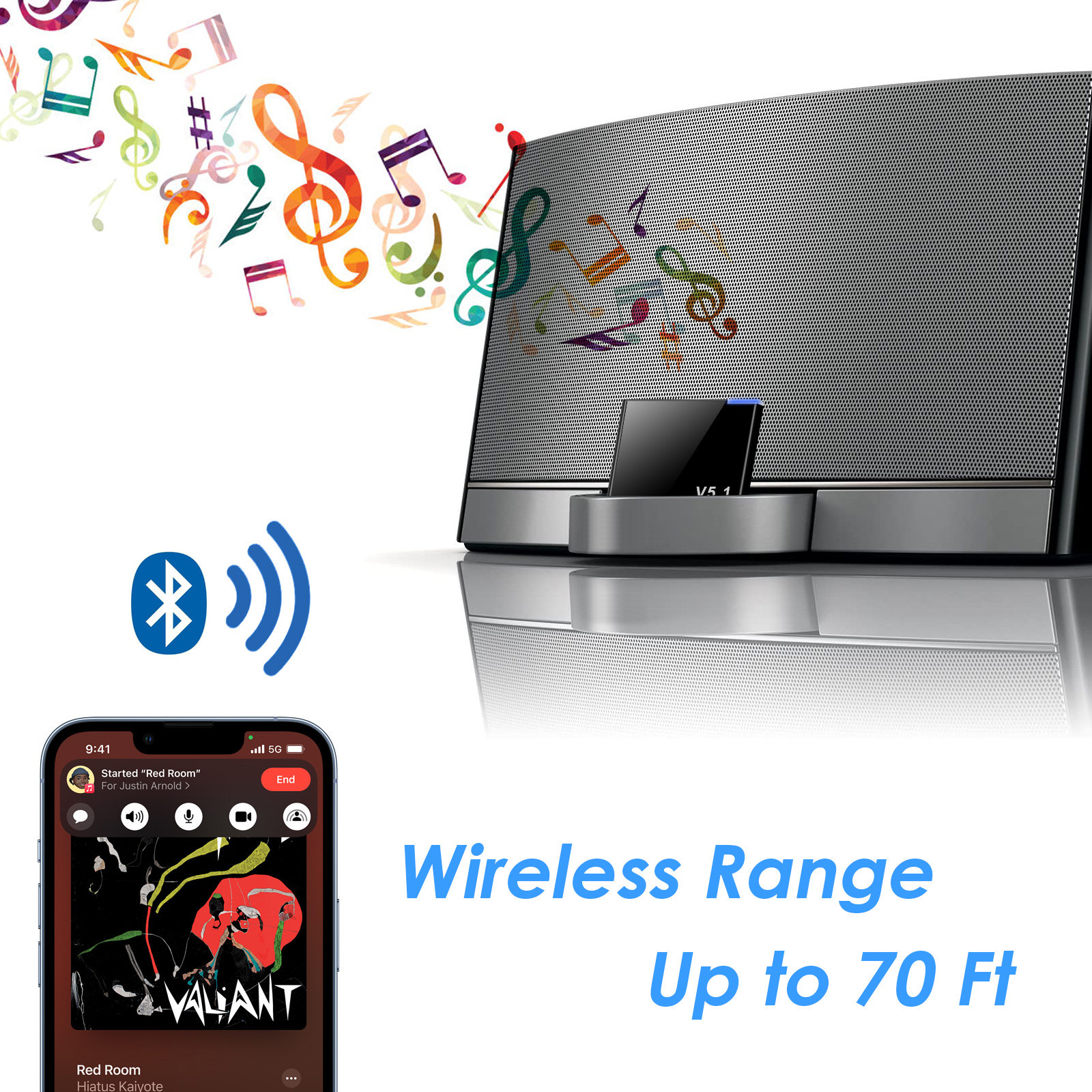 APPLE 4 인터페이스 YAMAHA 어댑터에 적합한 30핀 BLUETOOTH 수신기 BOES 오디오 스피커 IPOD 오디오