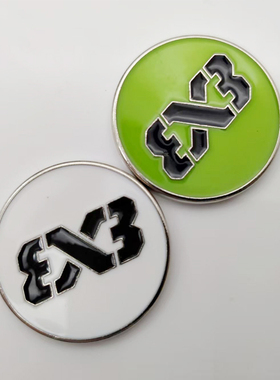 FIBA3X33V33*3新款三人篮球赛裁判挑边器选便器加厚挑边币硬币