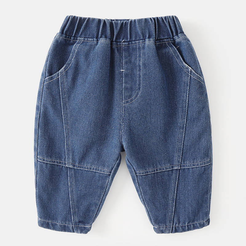 宝宝牛仔裤春秋新款男童婴儿2022