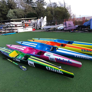 Think Kayak six专业级赛事艇硬艇超舒适冲浪艇竞速皮划艇海洋舟