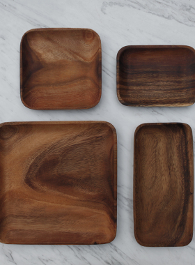 相思木系列 木制托盘水果盘 木盘｜山形SHANXING