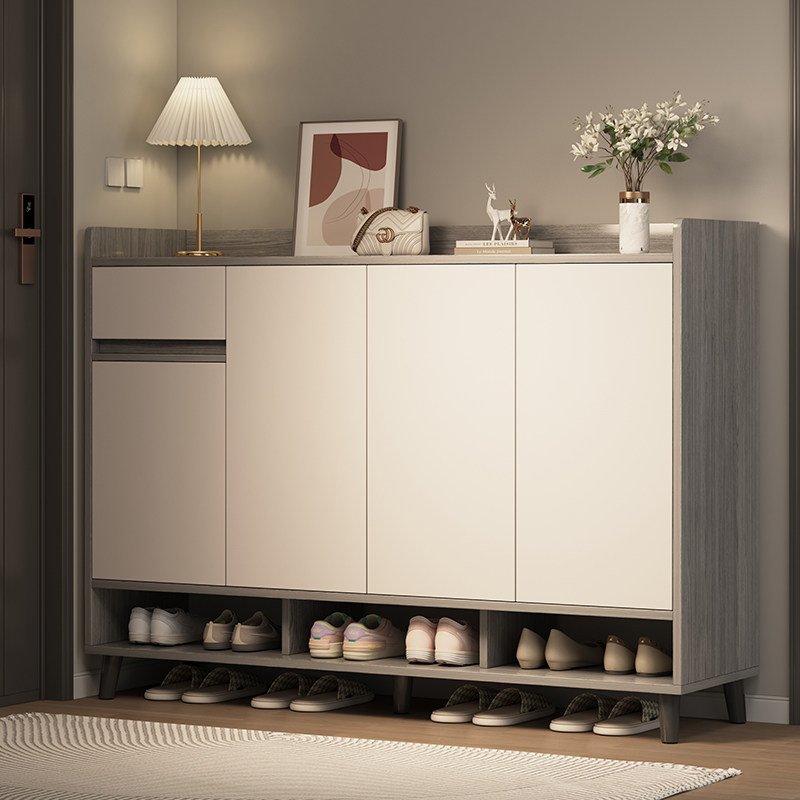 鞋柜家用门口玄关柜一体大容量入户储物柜子室内2026新款爆款鞋架