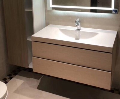 杜拉维特进口全套浴室柜防潮耐用