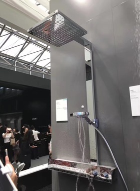 德国汉斯格雅飞雨E淋浴管300单速节水型9L 27364007 27362007花洒