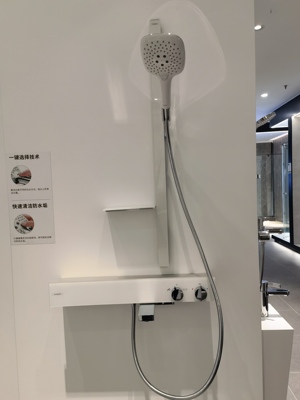 汉斯格雅进口恒温明装境雨淋浴