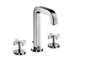 德国汉斯原装雅生奇特里奥三孔面盆龙头170 39133000台盆双把手