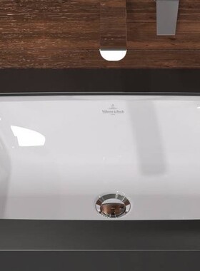 德国维宝新款台下盆陶瓷白色方形面盆5A776001进口雅图时尚特价