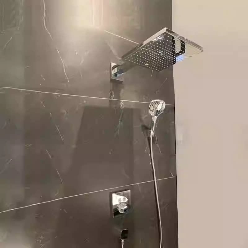 汉斯格雅飞雨暗装入墙式淋浴花洒