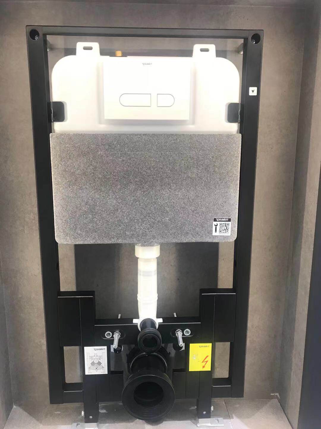 稳定美观可靠杜拉维特暗装水箱