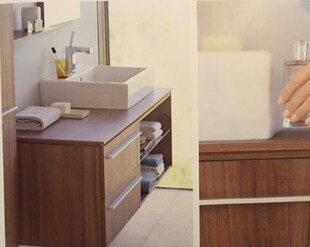 德立菲Duravit杜拉维特X-Large 落地式台盆柜 2扇门XL8021+045260