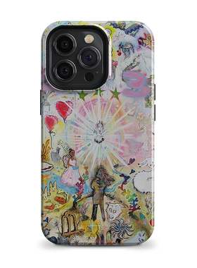 涂鸦烟花Bladee专辑封面小众适用iPhone16 ProMax/15 plus苹果14Pro手机壳13/12防摔保护套华为vivo小米oppo