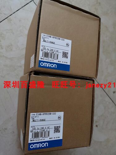 Omron/欧姆龙原装全新正品温控器E5AN-HAA2HH02B-FLK AC100-240