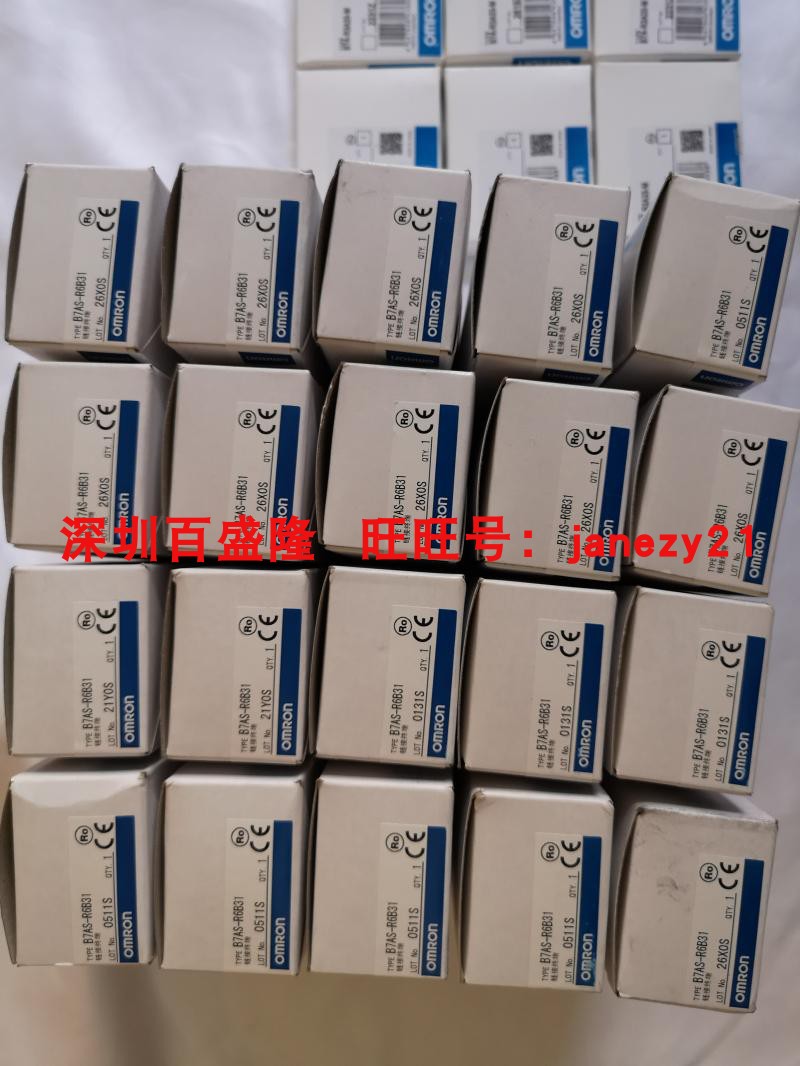 现货Omron/欧姆龙原装全新正品PLC模块B7AS-R6B31