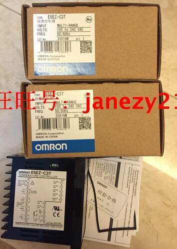 Omron/欧姆龙原装全新正品温控器E5EC-QX4ABM/SM/5M-008/000