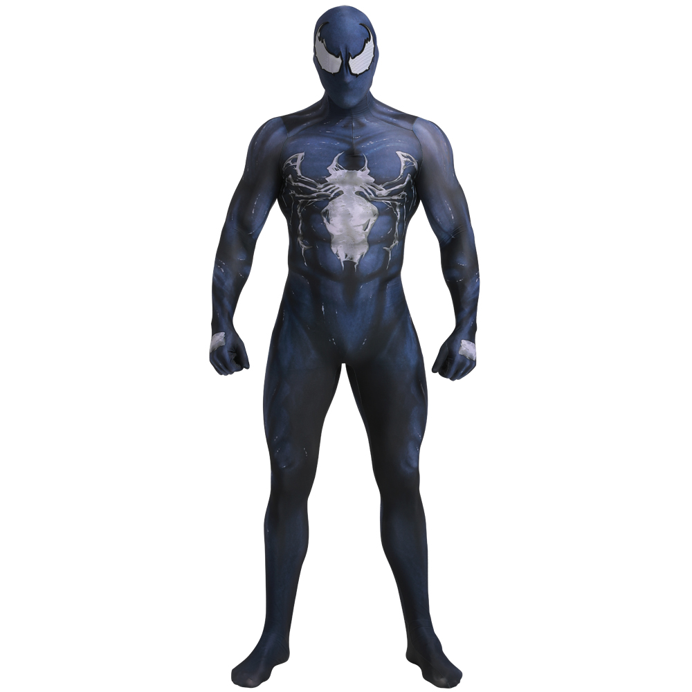 漫威Spider-Man Venom毒液蜘蛛侠连体紧身衣cosplay儿童zentai服