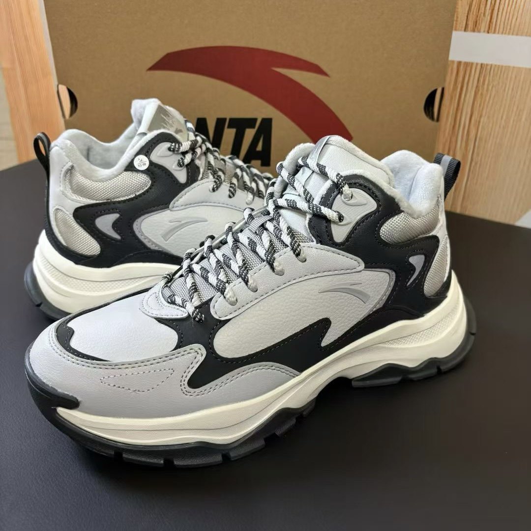 安踏寻界户外男棉鞋老爹鞋加绒大棉保暖防滑休闲运动鞋112448966,运动鞋new,其它运动鞋,淘宝优惠券,粉丝福利购,淘宝优惠卷